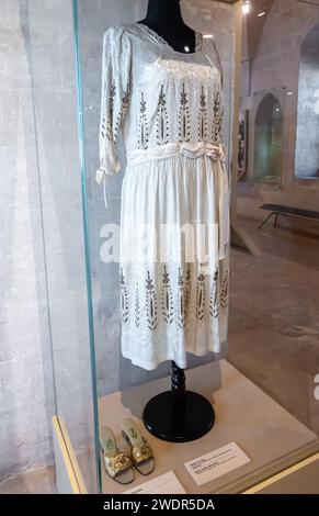 historic bridal costume from Mardin, 20th century, Turkey Stock Photo