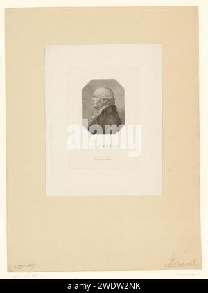 An 18th-century engraving by Werner Friedrich Bernhard Werner ...
