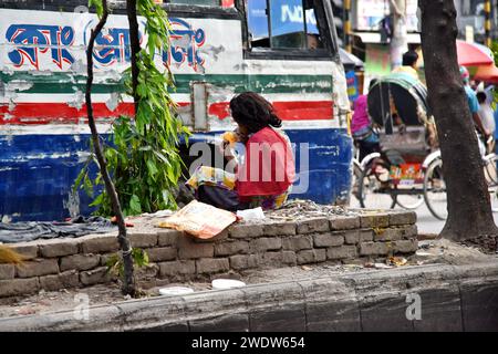 Street children known as Tokai are increasingly getting addicted to a new drug called ‘dandy’, pushing their lives towards ruination Stock Photo