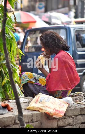 Street children known as Tokai are increasingly getting addicted to a new drug called ‘dandy’, pushing their lives towards ruination Stock Photo