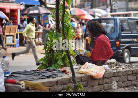 Street children known as Tokai are increasingly getting addicted to a new drug called ‘dandy’, pushing their lives towards ruination Stock Photo