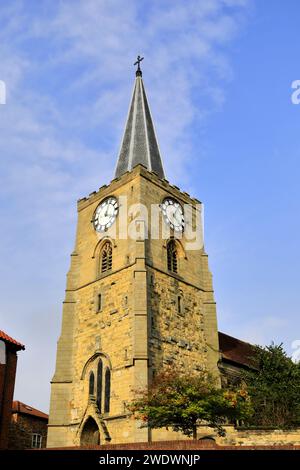 The Roman Catholic Church of St Leonard and St Mary, Malton town, North Yorkshire, England. Stock Photo