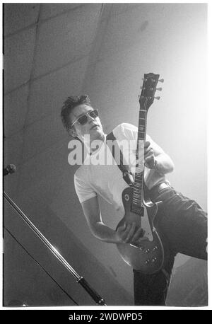 Loz Hardy of the band Kingmaker at the Trinity Centre in Bristol ...