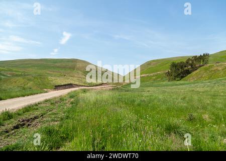 Johns Hill and Corb Law in Corb Glen, Perth and Kinross, Scotland Stock Photo