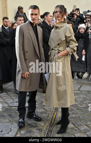 Deva Cassel and Saul Nanni during the photocall of the Netflix TV ...