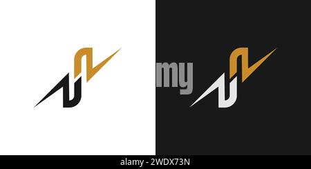 Modern and sophisticated  letter H initials logo design Stock Vector