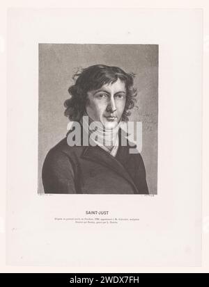 Louis antoine leon de saint just hi-res stock photography and 