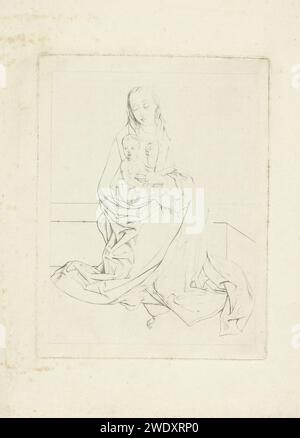 Study of a Madonna with child, Nicolaas Cornelis de Gijselaar, After ...