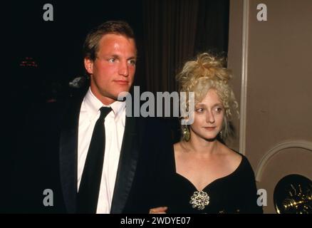 Woody Harrelson and Carol Kane Circa 1980's  Credit: Ralph Dominguez/MediaPunc Stock Photo