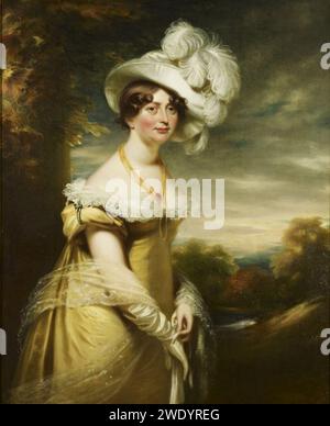 After Sir William Beechey (1753-1839) - Princess Augusta (1768-1840) Stock Photo