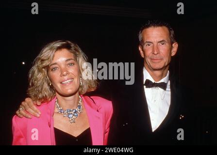 Anthony Perkins and Berry Berenson Circa 1980's  Credit: Ralph Dominguez/MediaPunch Stock Photo