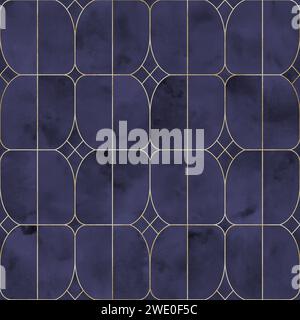 Ornate hand-drawn seamless dark maroon ethnic geometric stripe pattern ...