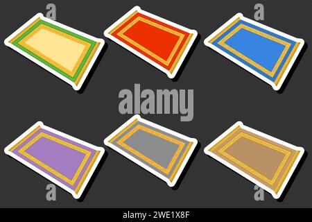 Beautiful color illustration on theme of celebrating annual holiday Ramadan Stock Vector