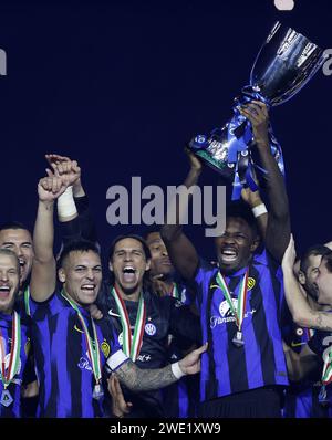 Médaille Commémorative – Supercoppa Italiana 2024 – Vainqueur INTER Milan – Édition Or