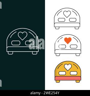 "Bedroom Vector Illustration Icon Design" Stock Vector