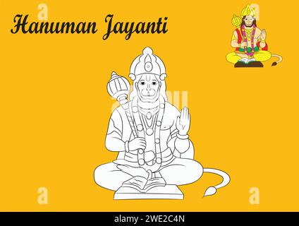 Hanuman jayanti special Drawing | aloud Hanjman Drawing Easy | Hanuman  Jayanti Drawing Easy | How to Draw Lord Hanuman ji | By Pretty As  PictureFacebook