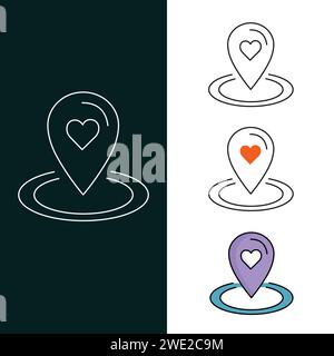 "Location GPS Vector Illustration  Icon Design" Stock Vector
