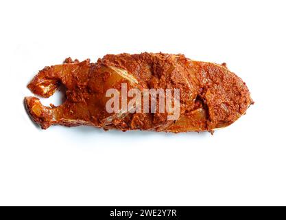 Masala  apalied fish chilly variety from the species Stock Photo