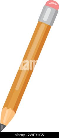 Desk pencil tool icon cartoon vector. Architect gear Stock Vector