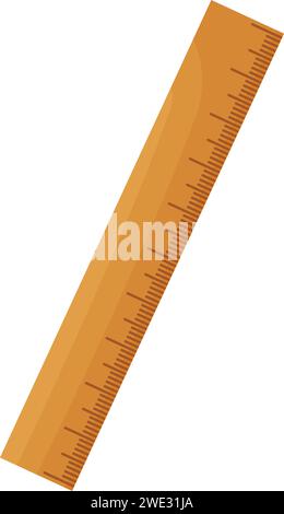 Architect ruler gear icon cartoon vector. Desk chart Stock Vector Image ...
