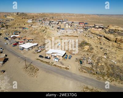 Hopi Reservation, Second Mesa, AZ 86043, USA Stock Photo