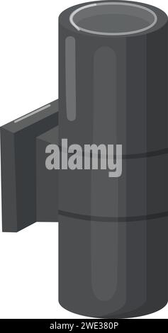Architect tool icon cartoon vector. Design plans Stock Vector