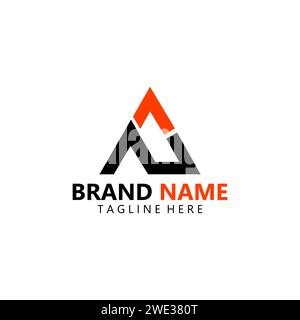 initial letter AC modern logo design Stock Vector