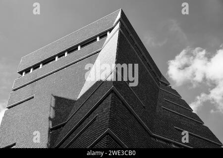 The new extension to the rear of the Tate Modern Gallery Stock Photo