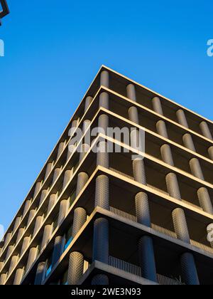 One Pancras Square, New Modern Building, part of Kings Cross Redevelopment, London, England, UK, GB. Stock Photo
