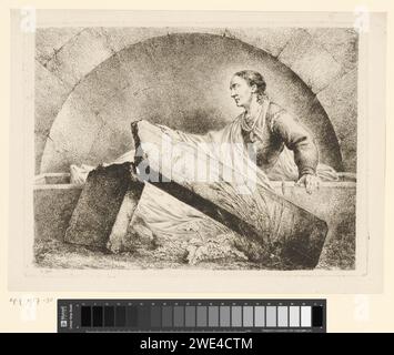 Portrait of Johann Heinrich Rode, Christian Bernhard Rode, 1759 print ...