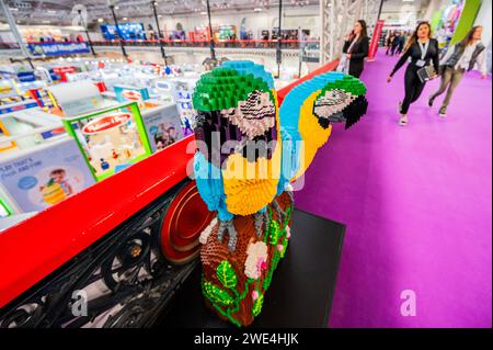 London, UK. 23rd Jan, 2024. The Toy Fair 2024 at Olympia. Credit: Guy Bell/Alamy Live News Stock Photo