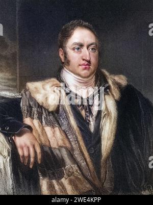 James Walter Grimston 1st Earl of Verulam 1775 to 1845, Historisch, digital restaurierte Reproduktion von einer Vorlage aus dem 19. Jahrhundert, Record date not stated Stock Photo