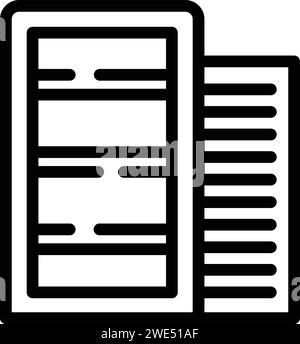 City building icon outline vector. Tel aviv travel. Modern asia linear Stock Vector