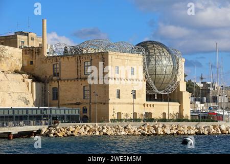 Esplora Interactive Science Centre which opened in 2016 at the former Royal Naval Hospital in Malta Stock Photo