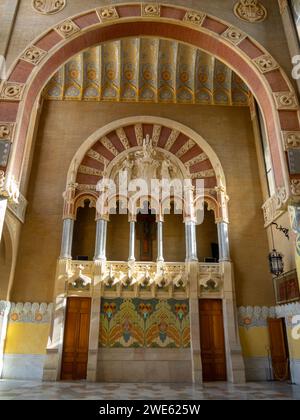 Chapel of the Sant Pau Hospital, Barcelona Stock Photo