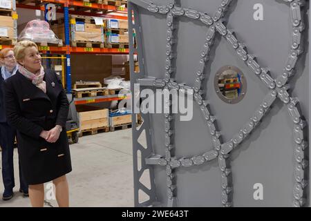 2024-01-22 - Deutschland, Berlin - Berlins Wirtschaftssenatorin ...