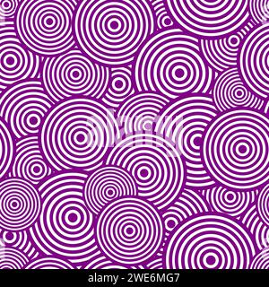 Onion cutp seamless pattern. Flat style Stock Vector