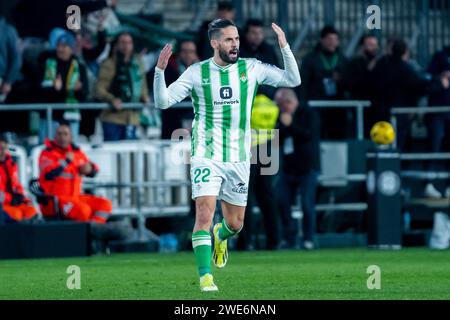 Seville, Spain. 21st Jan, 2024. Isco Alarcon Of Real Betis Seen In ...