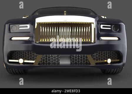 this is 3d rendering of royal Royse Warith Stock Photo