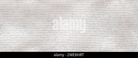 Seamless texture of white microfiber towel. Pattern with small loops of fabric for cleaning. Background in the form of a terry rug. Vector illustratio Stock Vector