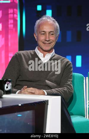 Milan, Italy. 18th Jan, 2024. Milan, TV broadcast 'Stasera c'è Cattelan' - Rai 2 - Marco Travaglio Credit: Independent Photo Agency/Alamy Live News Stock Photo