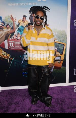 Culver City, Ca. 23rd Jan, 2024. Omarion at the LA premiere of Amazon's MGM Studios' The Underdoggs at The Culver City Theater in Culver City, California on January 23, 2024. Credit: Faye Sadou/Media Punch/Alamy Live News Stock Photo
