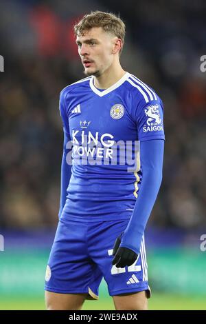Kiernan Dewsbury-Hall #22 of Leicester City during the game Stock