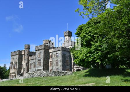 Lews Castle in Stornoway, Island of Lewis, Scotland Stock Photo