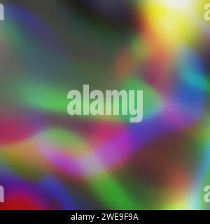 Smooth Grainy Halftone Gradient illustration Dreamy Background Stock Photo
