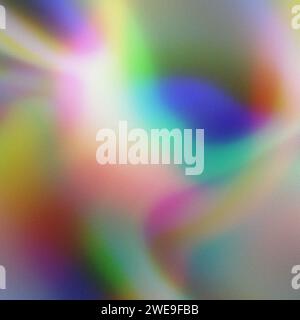 Smooth Grainy Halftone Gradient illustration Dreamy Background Stock Photo