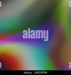 Smooth Grainy Halftone Gradient illustration Dreamy Background Stock Photo