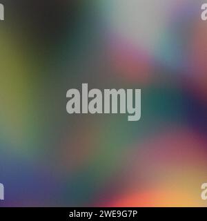 Smooth Grainy Halftone Gradient illustration Dreamy Background Stock Photo
