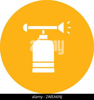 Air Horn icon vector image. Suitable for mobile application web application and print media. Stock Vector
