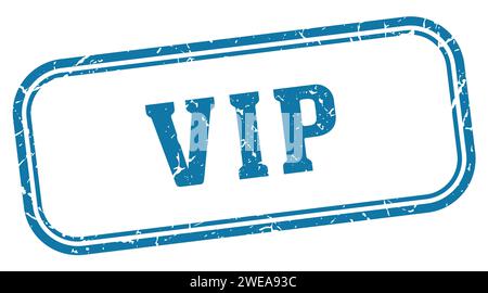 vip stamp. vip rectangular stamp isolated on white background Stock Vector